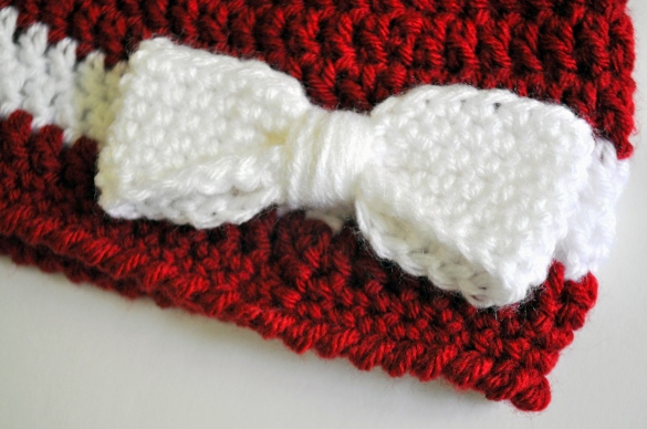 Crochet Ribbon and Bow Baby Hat Pattern | Classy Crochet