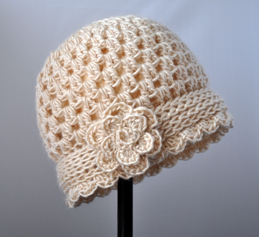 Crochet Vintage Flowered Cloche Pattern | Classy Crochet